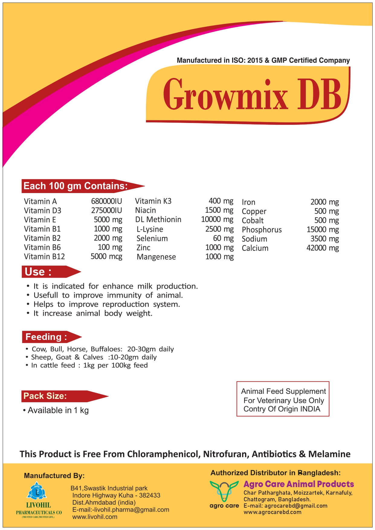 Growmix DB